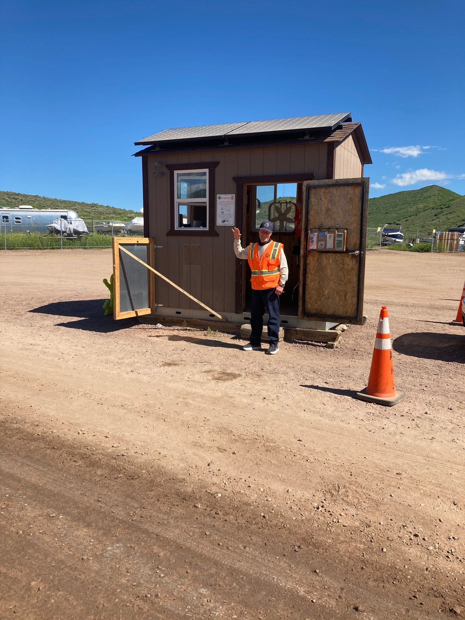 ANS Boat Inspection Shack Open